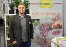 Markus Hemmje van kwekerij Hemmje met zijn concept Garden Girls.